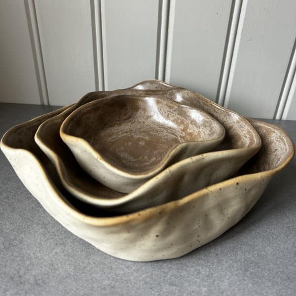 Skål - "jordnära" (mocca) - Bild 2