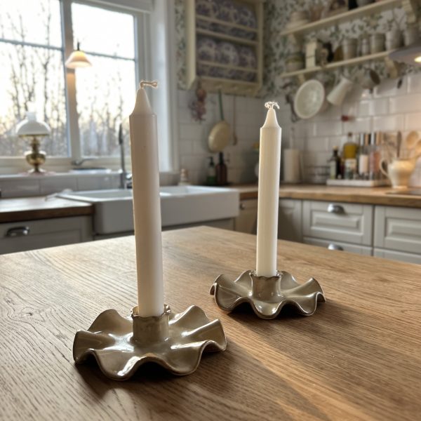 Ljusstake - "bris" (sand) - Bild 5